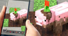 Ve vývoji je mobilní AR hra ze světa Minecraftu