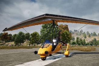 V PUBG se testuje motorový kluzák