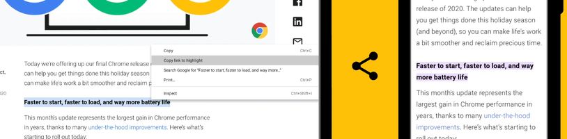 Chrome umí odkazovat na zvýrazněný text, Xcloud se začíná testovat a App Store má problém