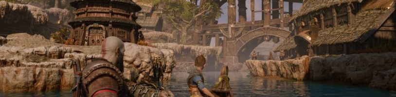 Záběry z God of War: Ragnarök ukazují pokročilou trpasličí metropoli