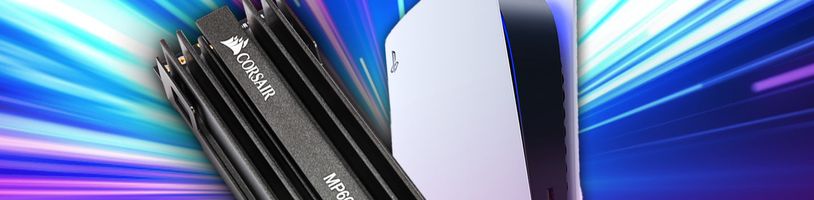 SSD od Corsairu, které je rychlejší než PS5?