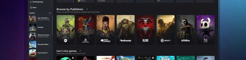 Xbox usnadní život hráčům na PC. Aplikace sjednotí launchery her