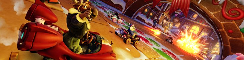 Crash Team Racing: Nitro-Fueled čekají zimní radovánky